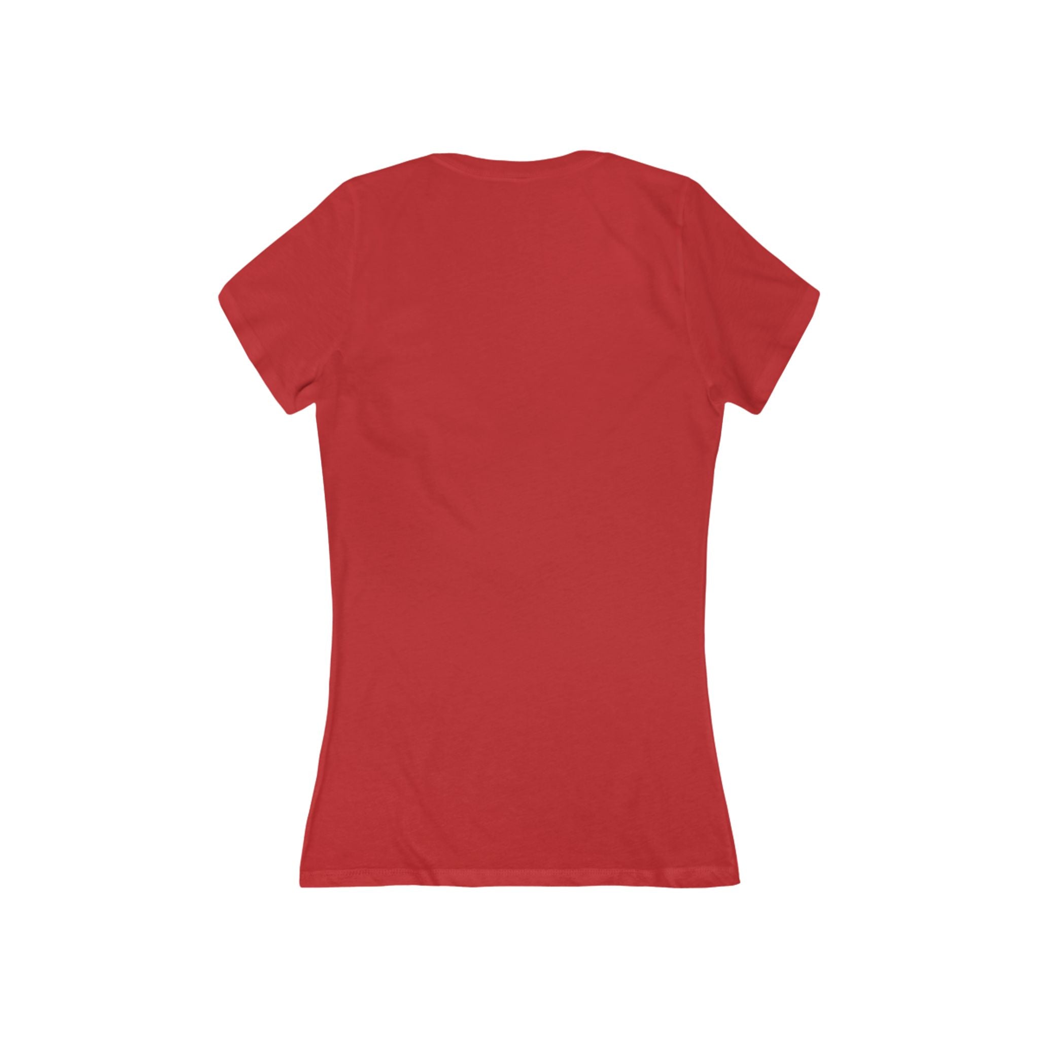 Women's Deep V-Neck Tee, "seeking"