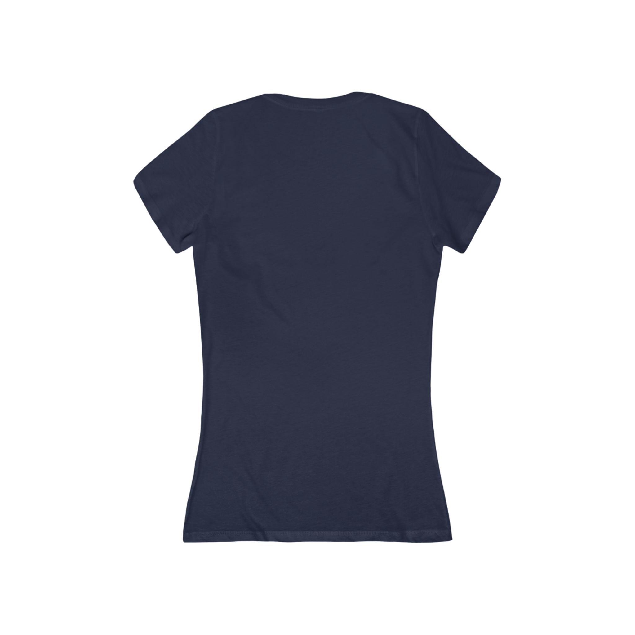 Women's Deep V-Neck Tee, "seeking"
