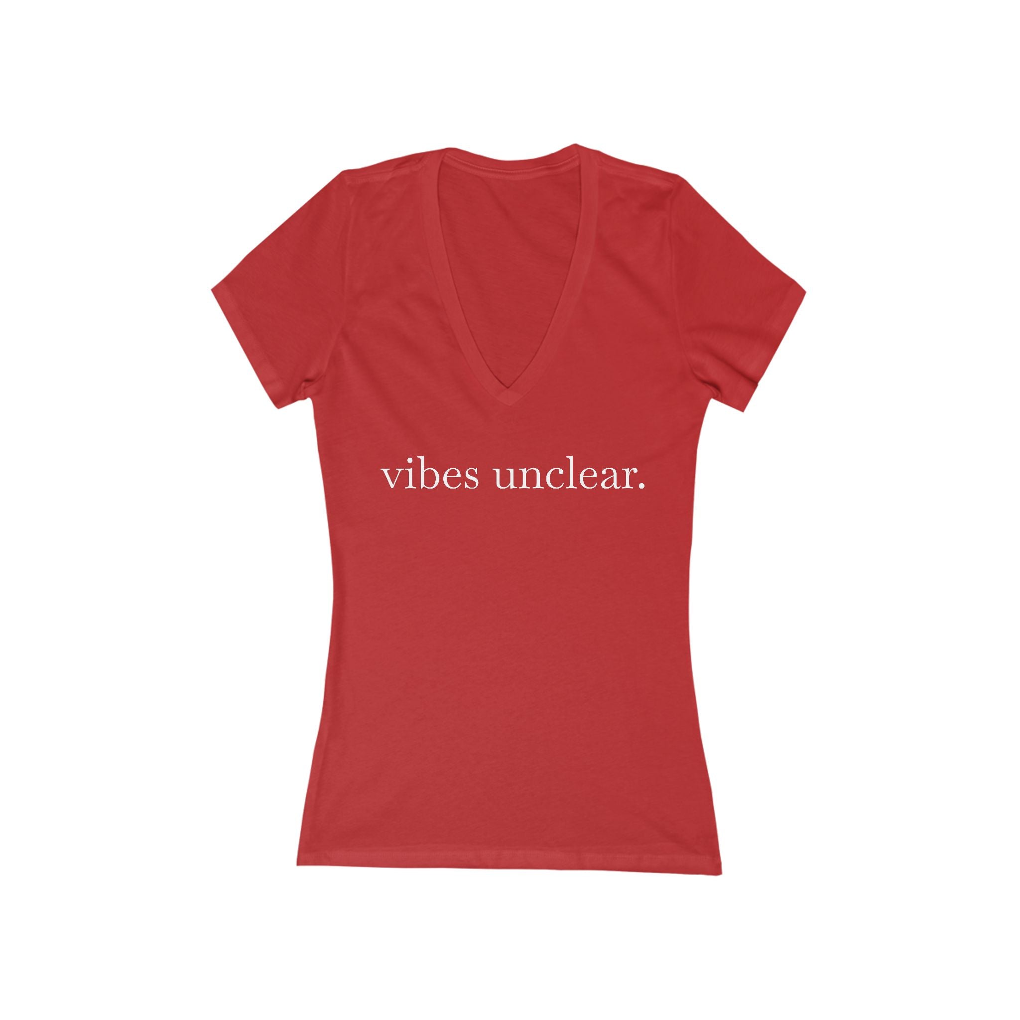Mixed Signals Women's V-Neck Tee – Wear Your Intentions