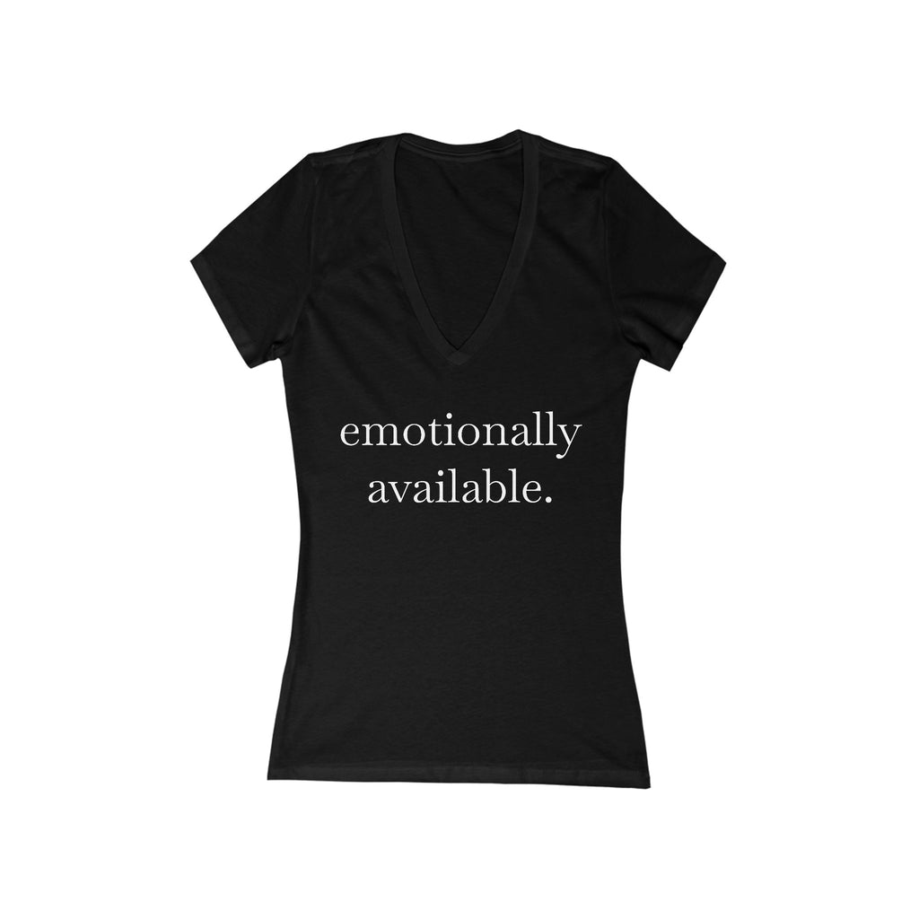 Knows Her Feelings Women's V-Neck Tee – Wear Your Intentions