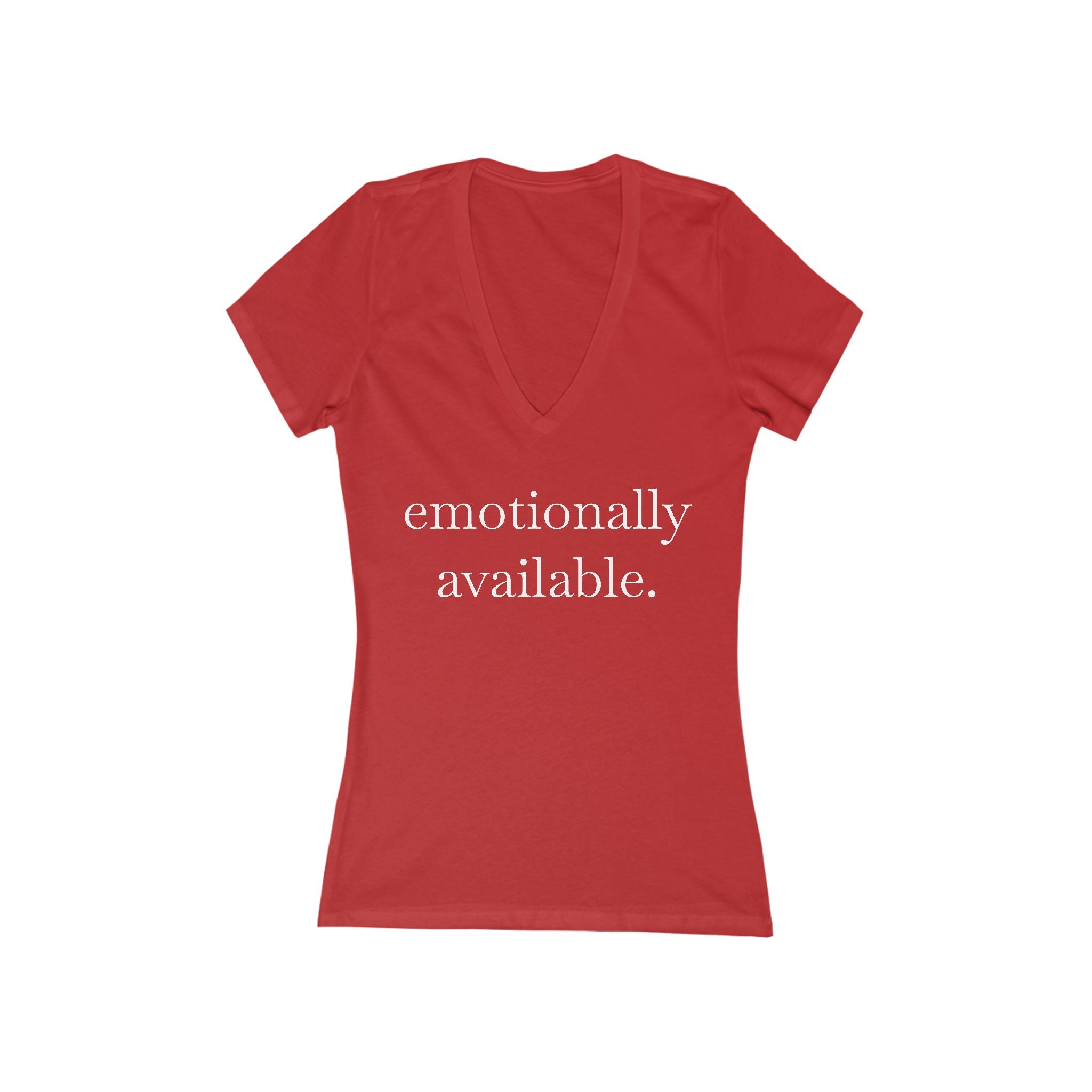 Knows Her Feelings Women's V-Neck Tee – Wear Your Intentions