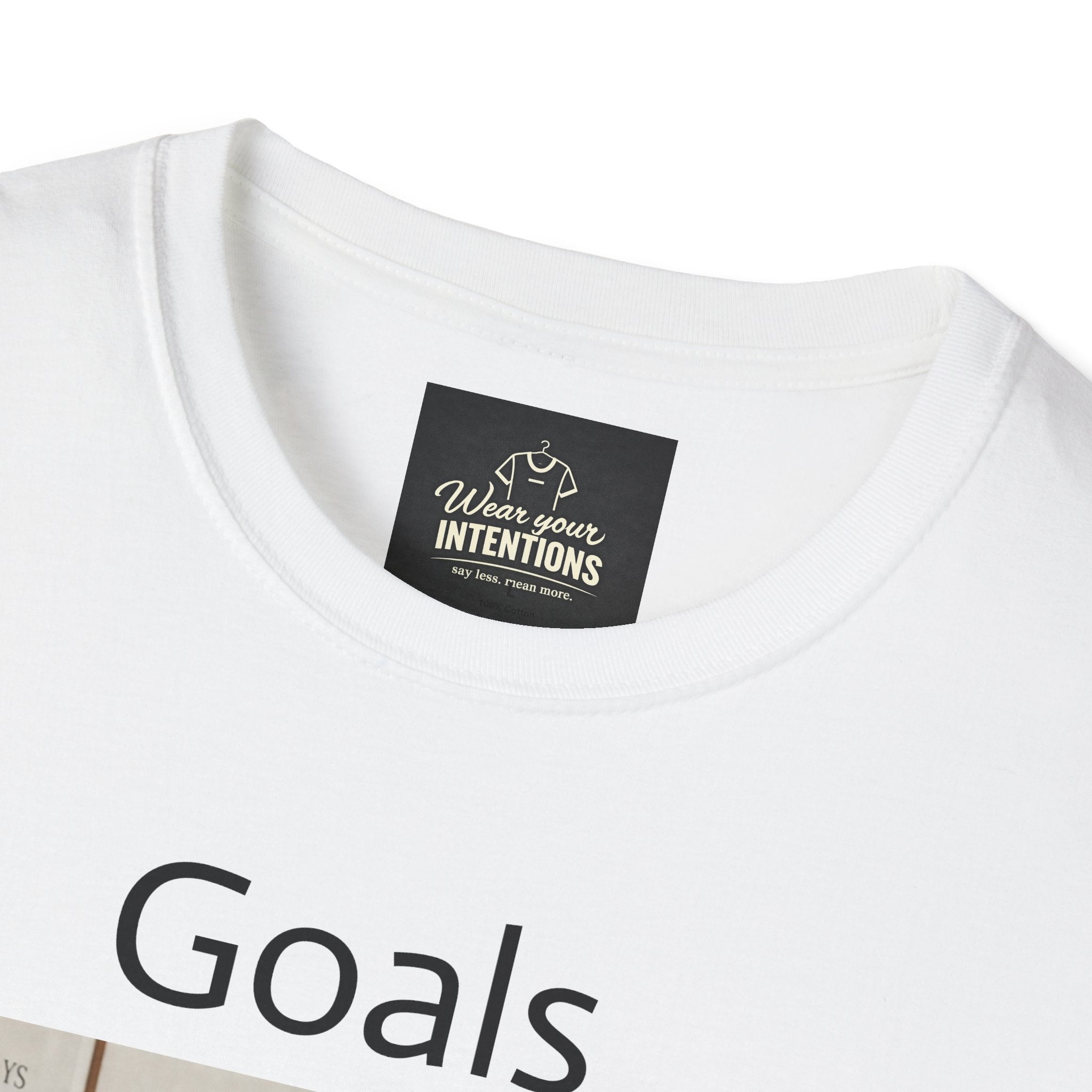 "Goals" Premium T Shirt