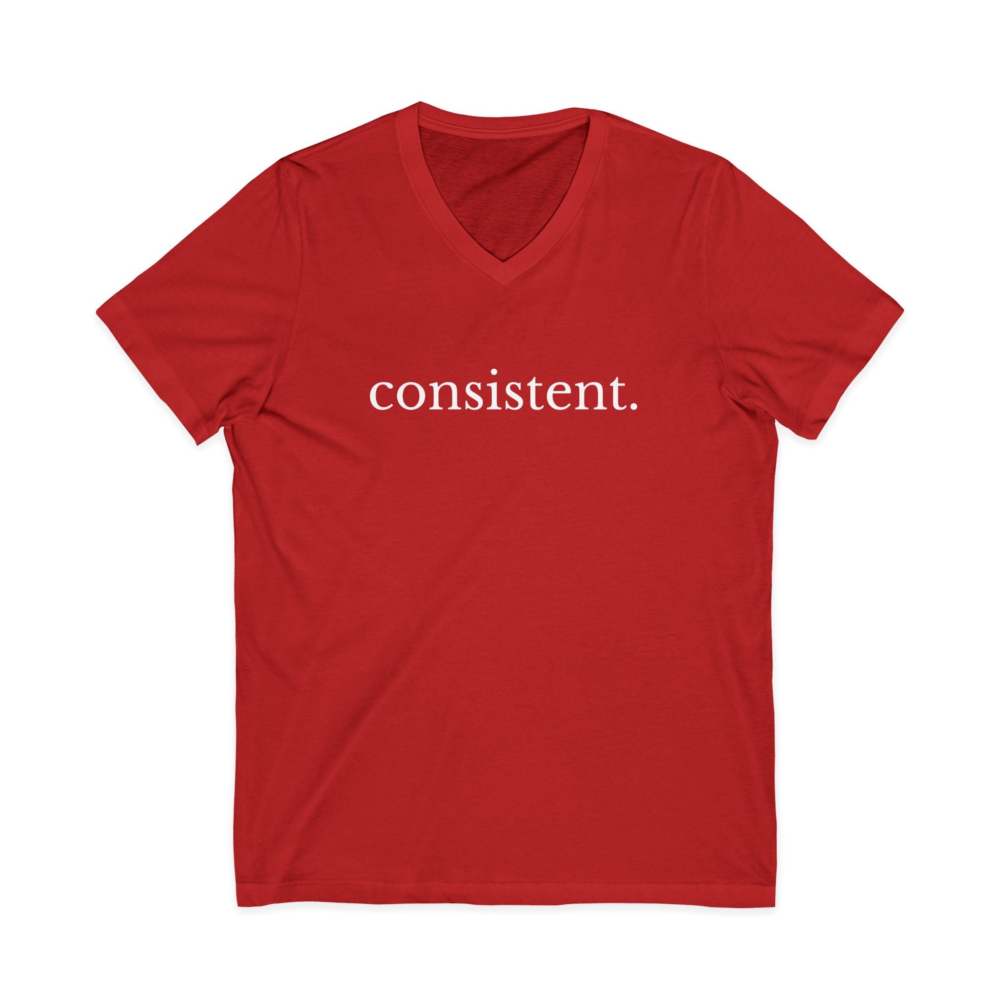 Consistent Men's V-Neck Tee – Wear Your Intentions