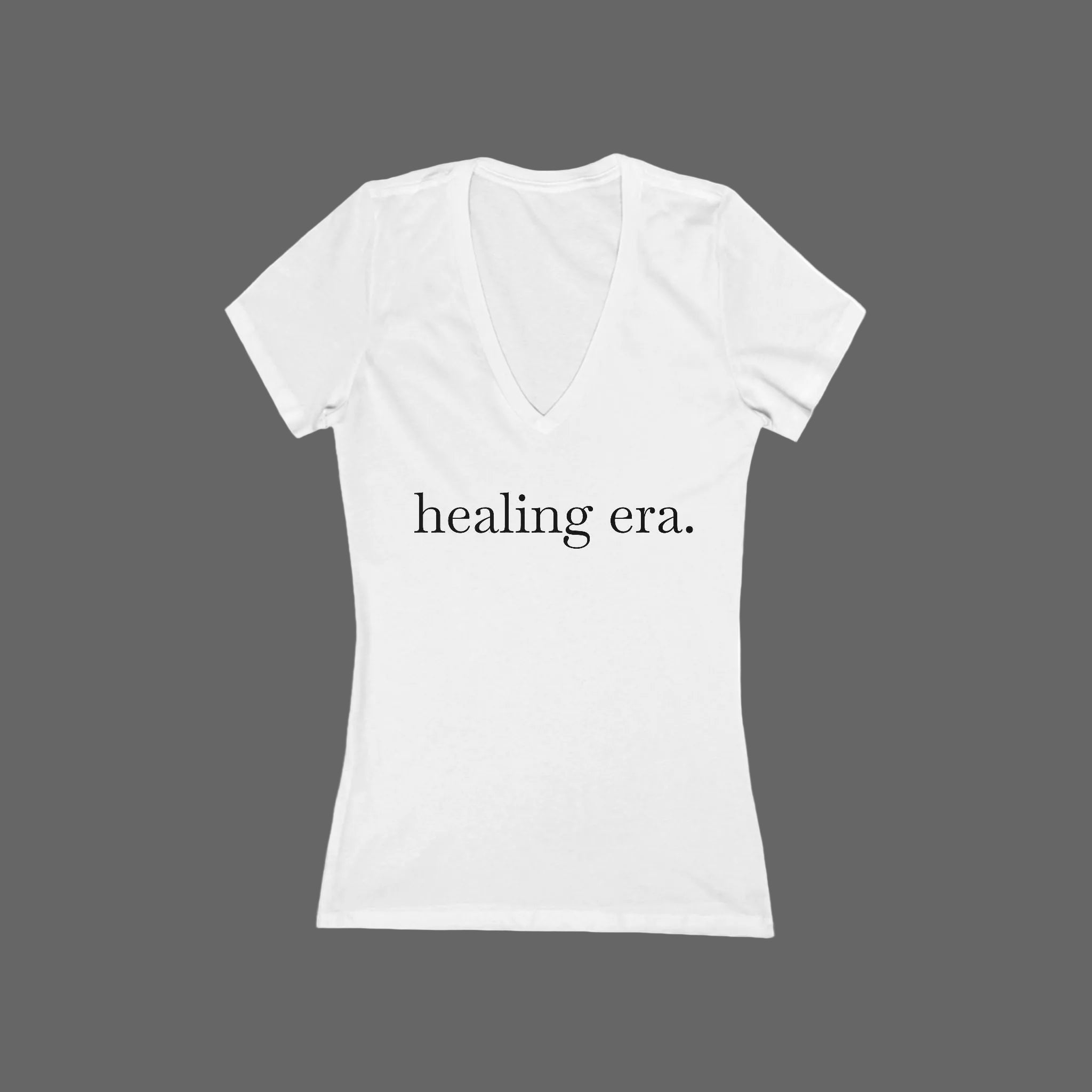 Healing Era Women's V-Neck Tee – Wear Your Intentions