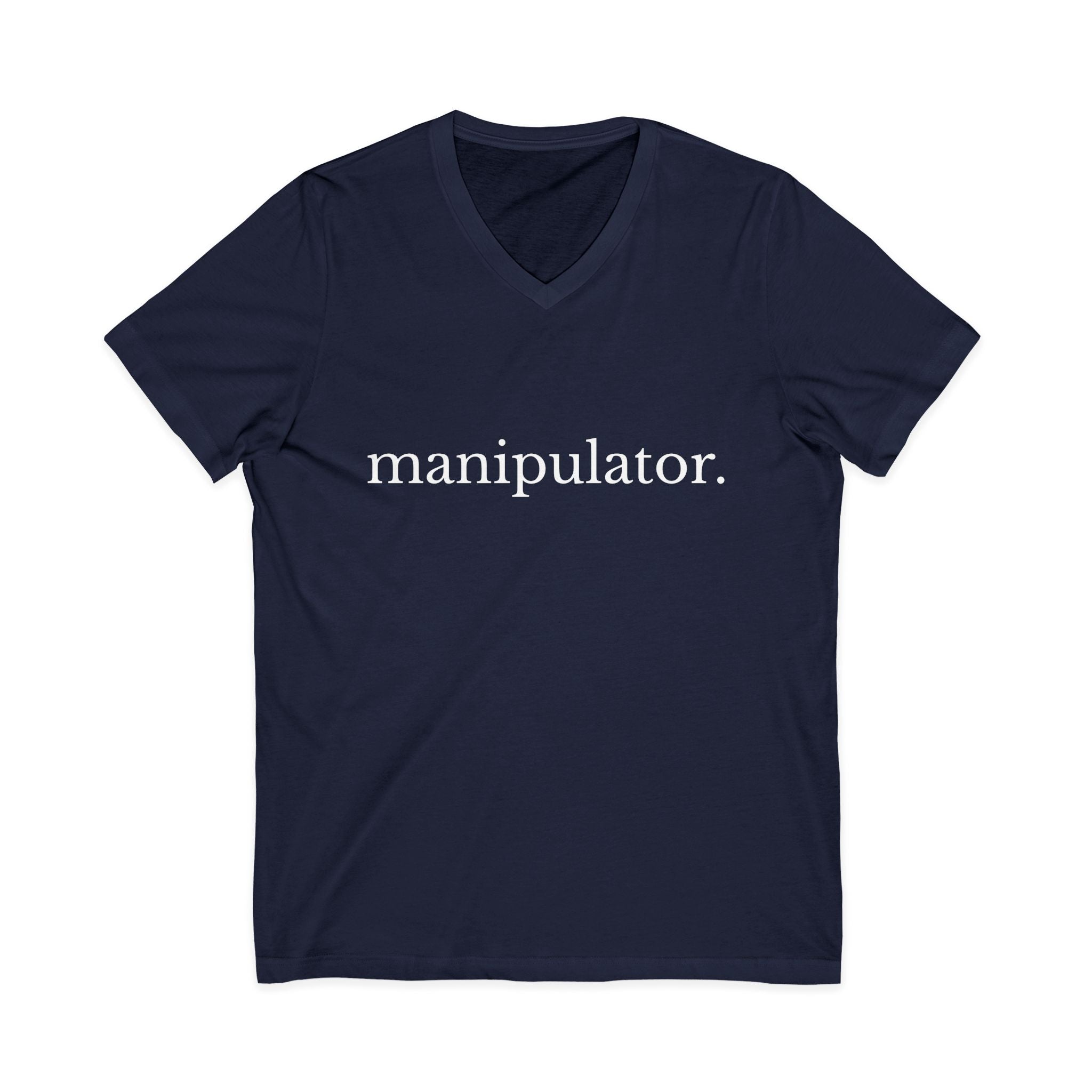 Manipulator Men's V-Neck Tee – Wear Your Intentions