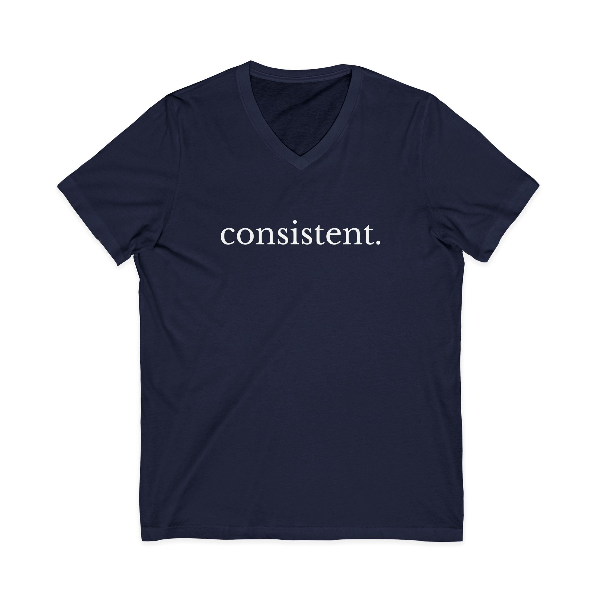 Consistent Men's V-Neck Tee – Wear Your Intentions