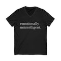 Emotionally Unintelligent Men's V-Neck Tee – Wear Your Intentions